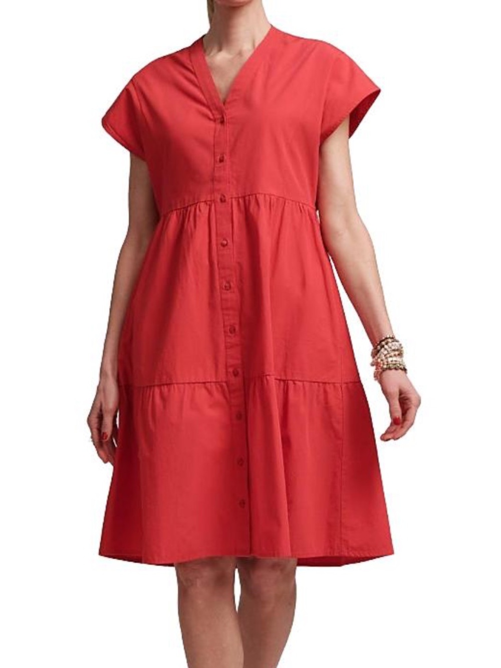 FRANCES VALENTINE Breezy Mini shirt Dress 2X